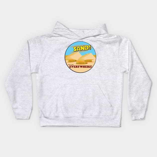 SAND! Kids Hoodie by CSLeko